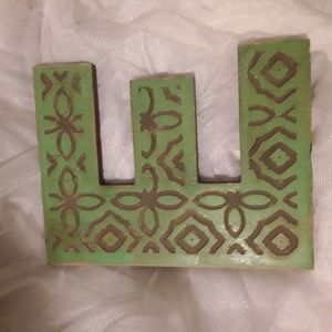 Decorative E Wall Hanging